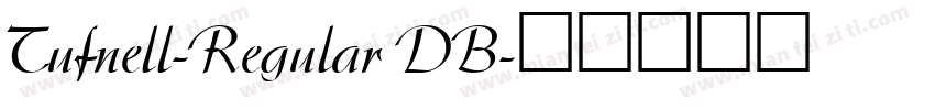 Tufnell-Regular DB字体转换